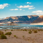 The marina at Lake Mead.