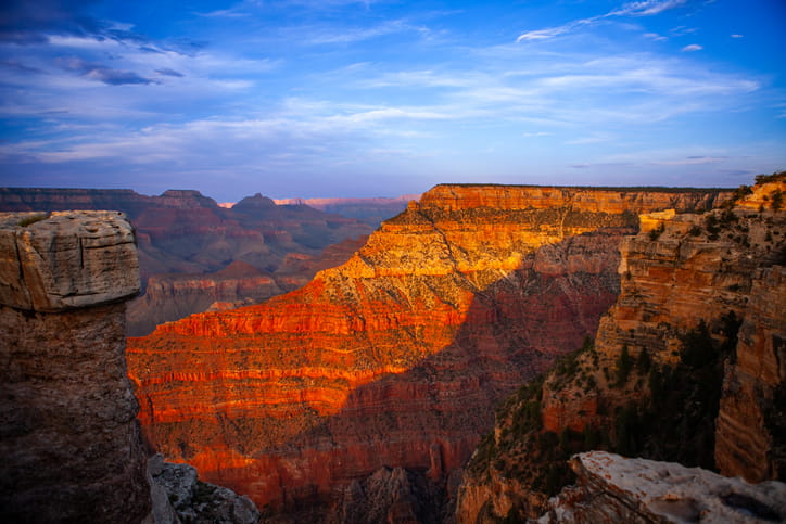 The Grand Canyon. 